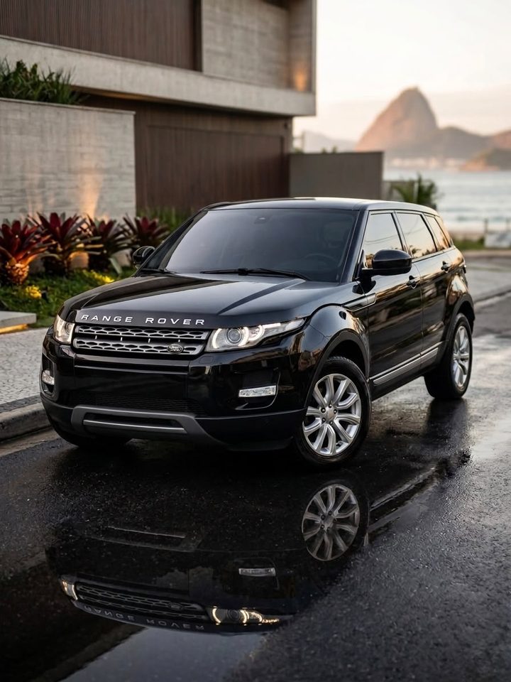 Range Rover Evoque blindado da Ilha Go